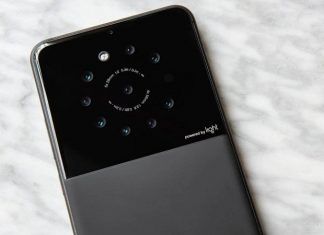 Light construye teléfono inteligente con cinco a nueve cámaras