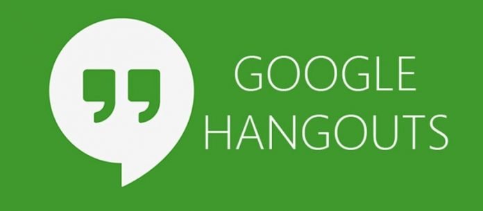 aplicación hangouts
