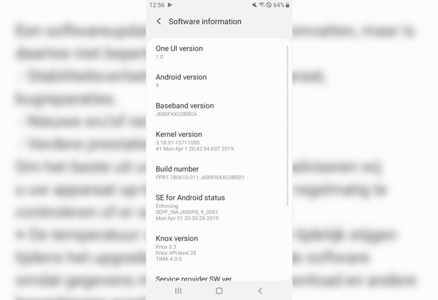 Ya puedes actualizar el Galaxy J6 a Android 9 Pie