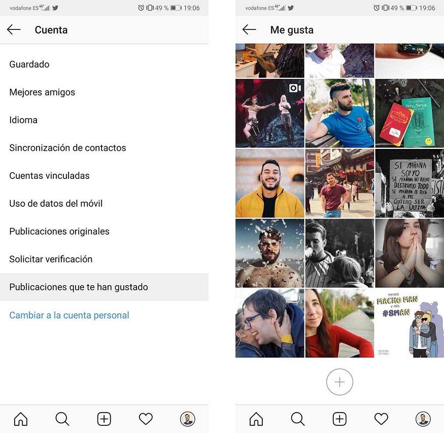 Instagram: Como borrar el historial de fotos y vídeos a los que le has dado Like