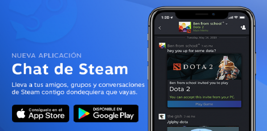 Steam Chat, ya está disponible en iOS y Android
