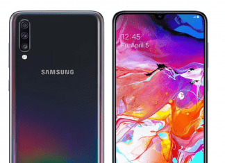Galaxy A70: Características y precio