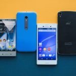 Nueve smartphones de alta y media gama