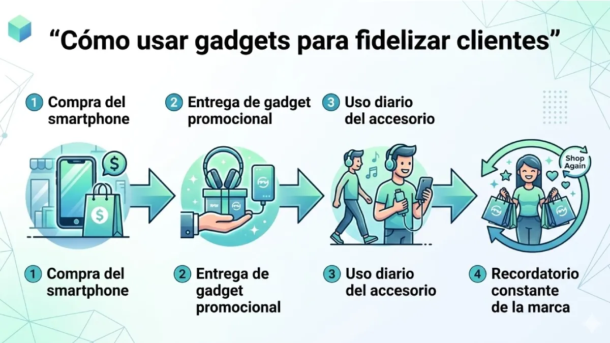 merchandising personalizado para empresas de telefonía