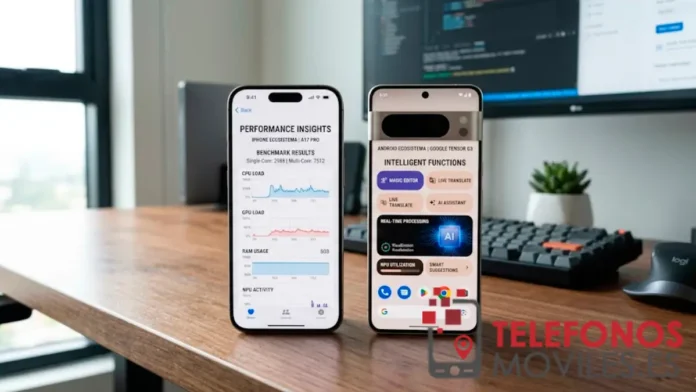procesadores móviles Android vs iPhone