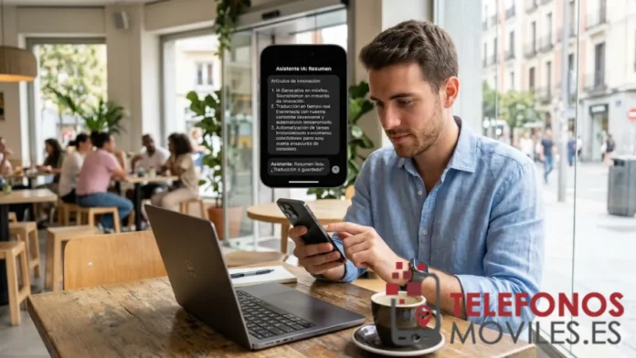 qué es la IA en el móvil