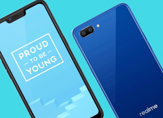 Realme C1 posee pantalla con muescas y batería de 4.230 mAh